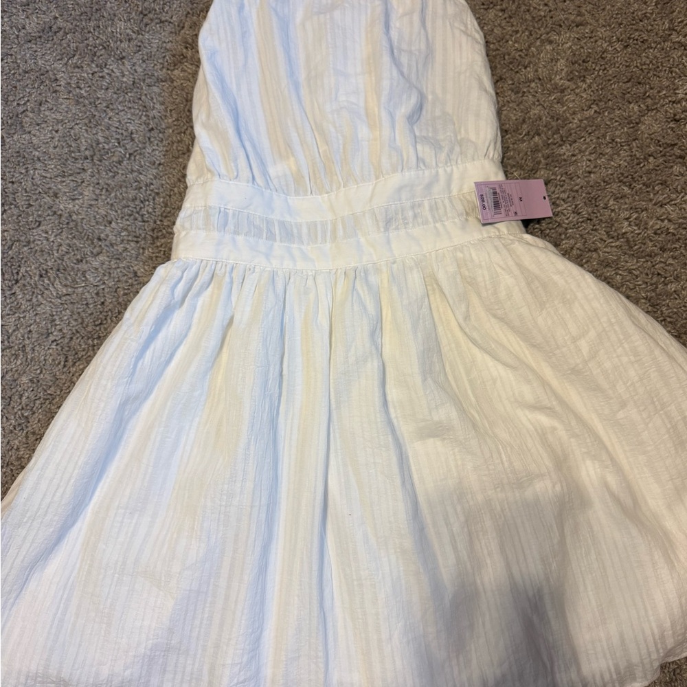 White juniors backless dress! So cute! Brand new